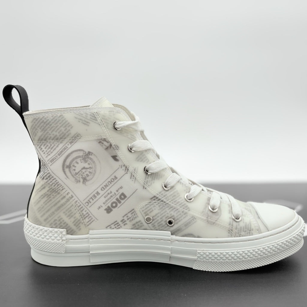 Size 45 (12 US) - Dior B23 High ' Newsprint ' | SUPER CLEAN!