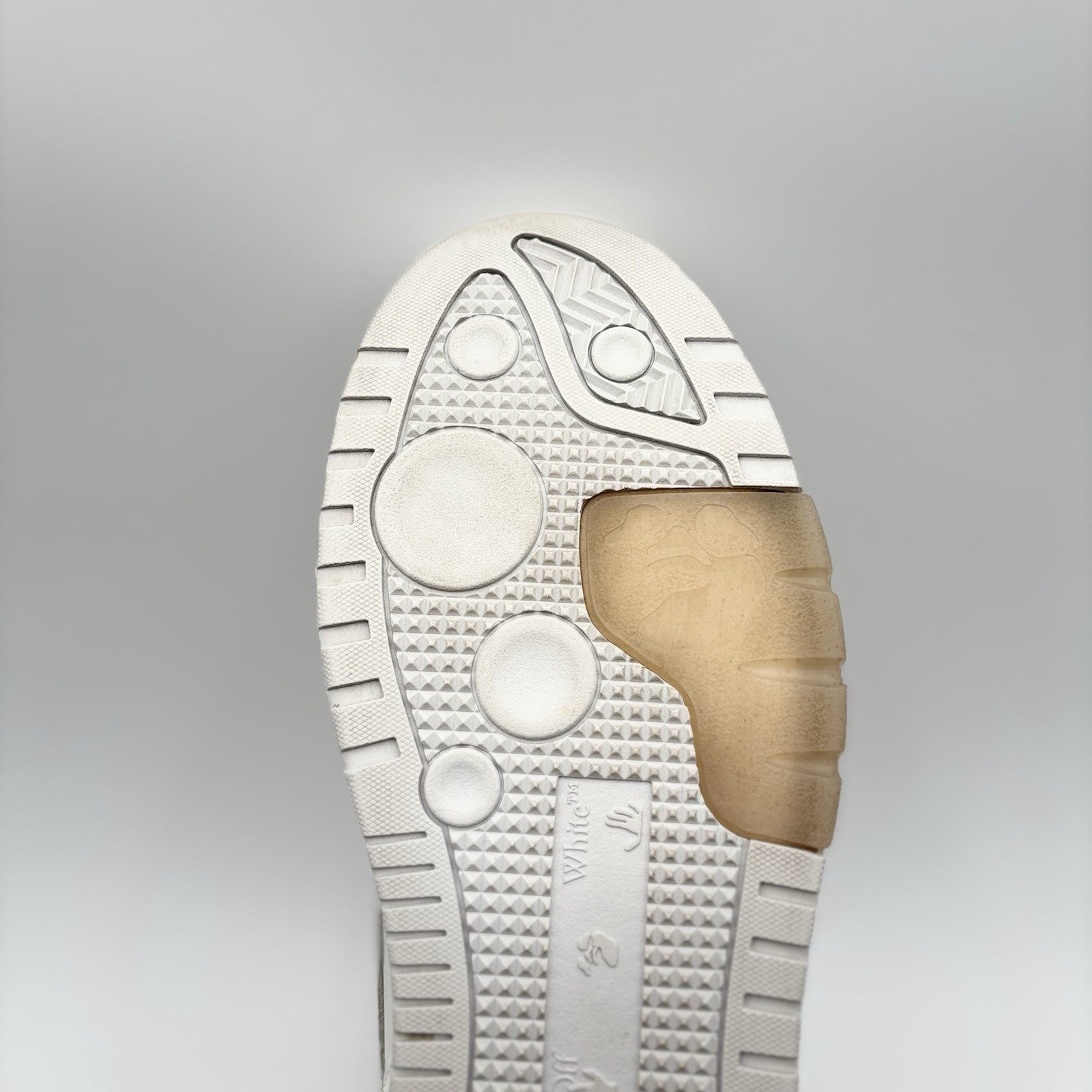Size 43 (10 US) Off-White Out of Office ' Grey White ' | GREAT CONDITION!