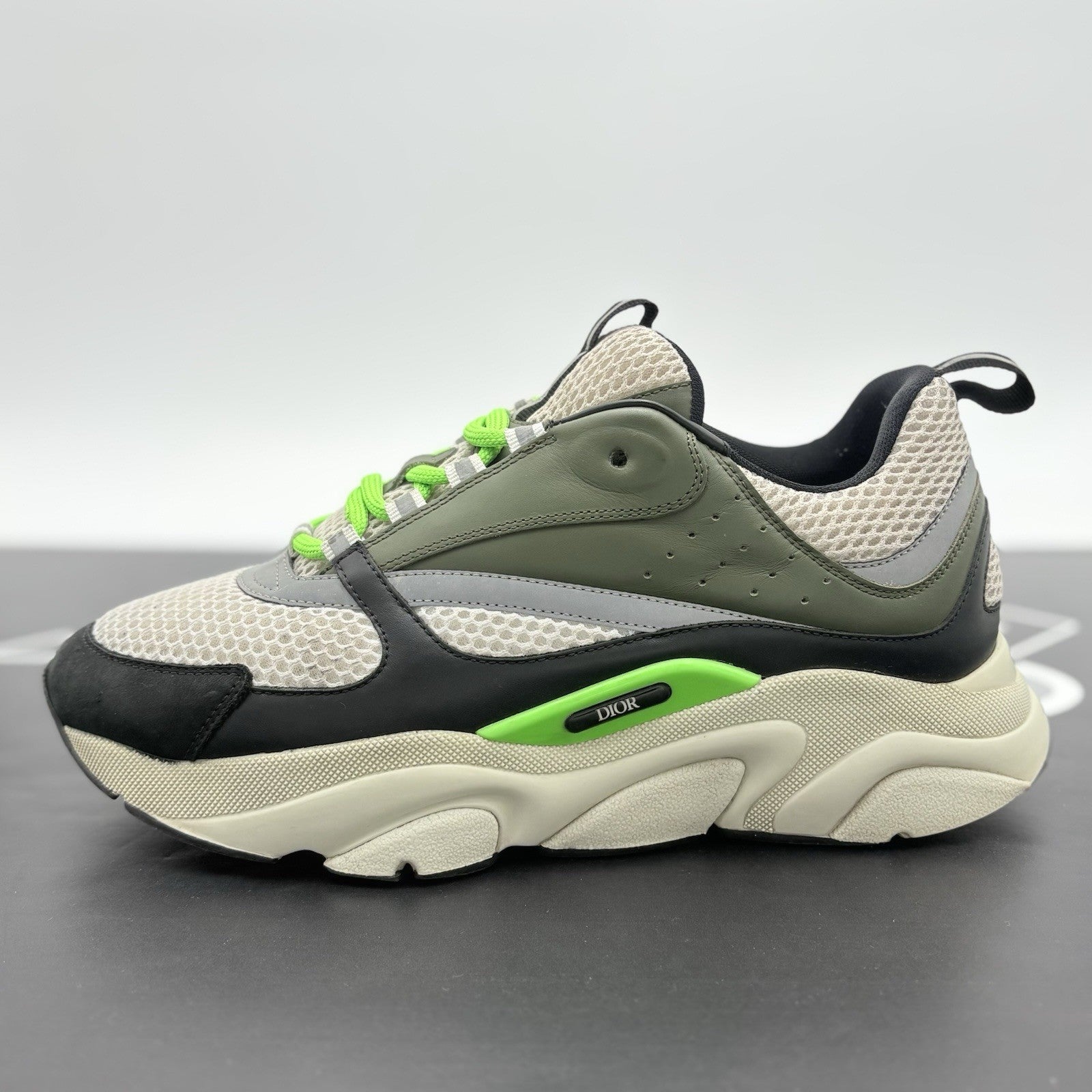 Size 42 (9 US) - Dior B22 Sneaker ' Khaki Pistachio '