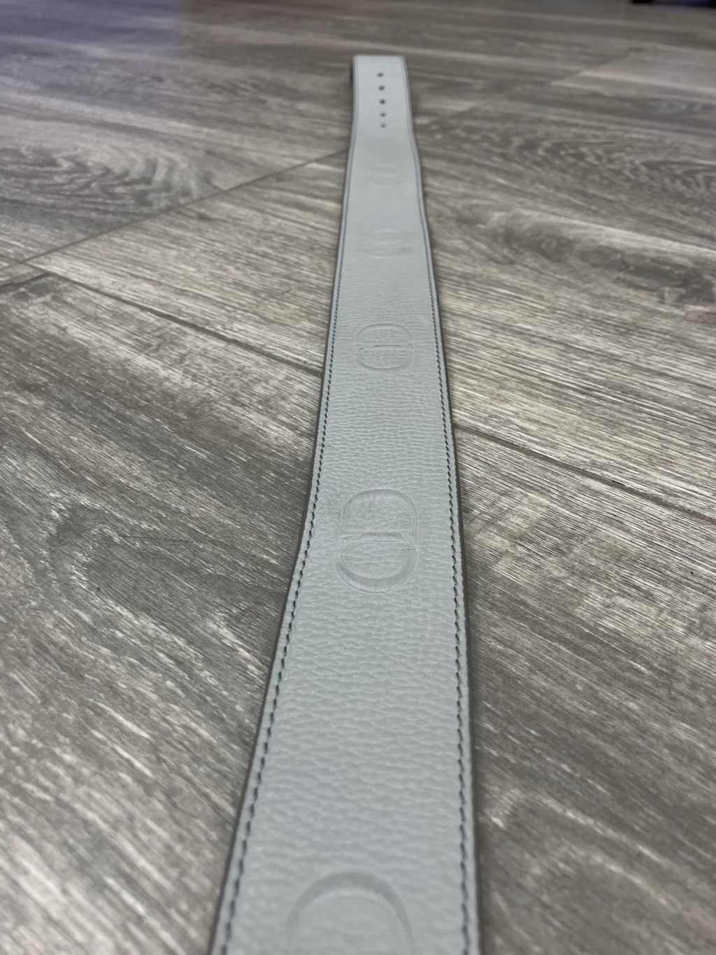 Size 90/36 - Dior CD Buckle Belt ' Leather Gray ' | GOOD CONDITION!
