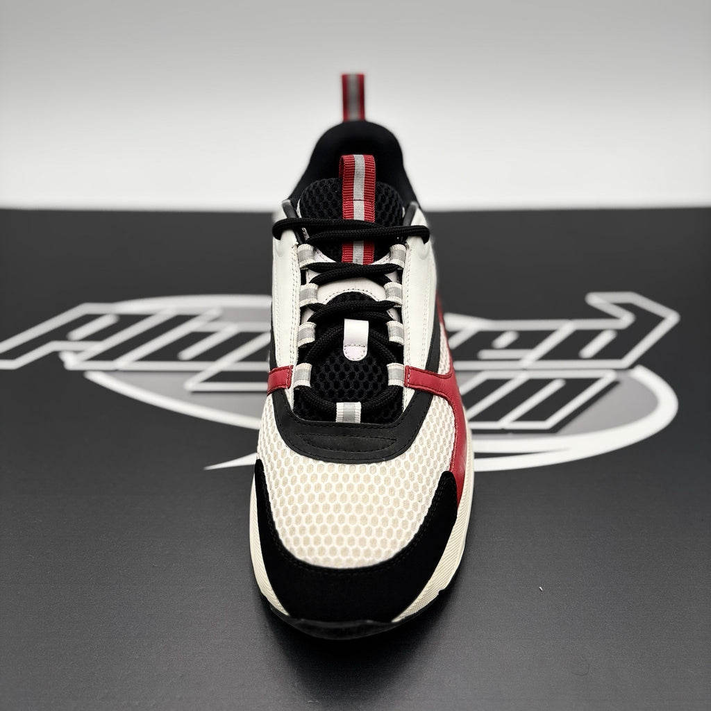Size 42 (9 US) - Dior B22 Sneaker ' White, Red ' | GOOD CONDITION!