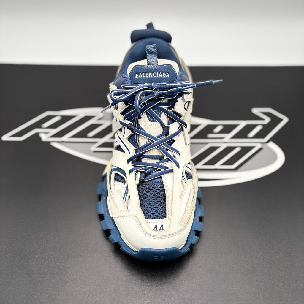 Size 44 (11 US) - Balenciaga Track ' White, Navy ' | GOOD CONDITION!