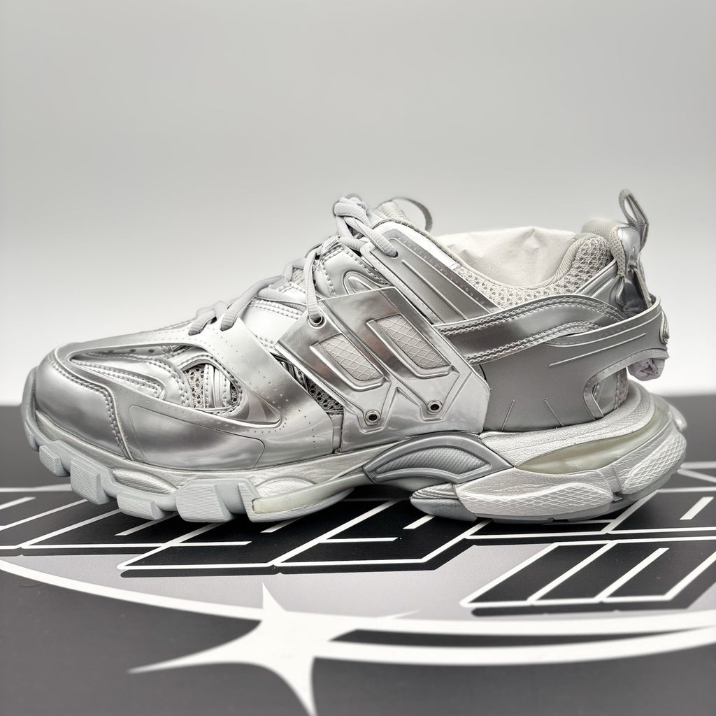 Size 43 EU (10 US) - Balenciaga Track ' Triple Silver ' | BRAND NEW!