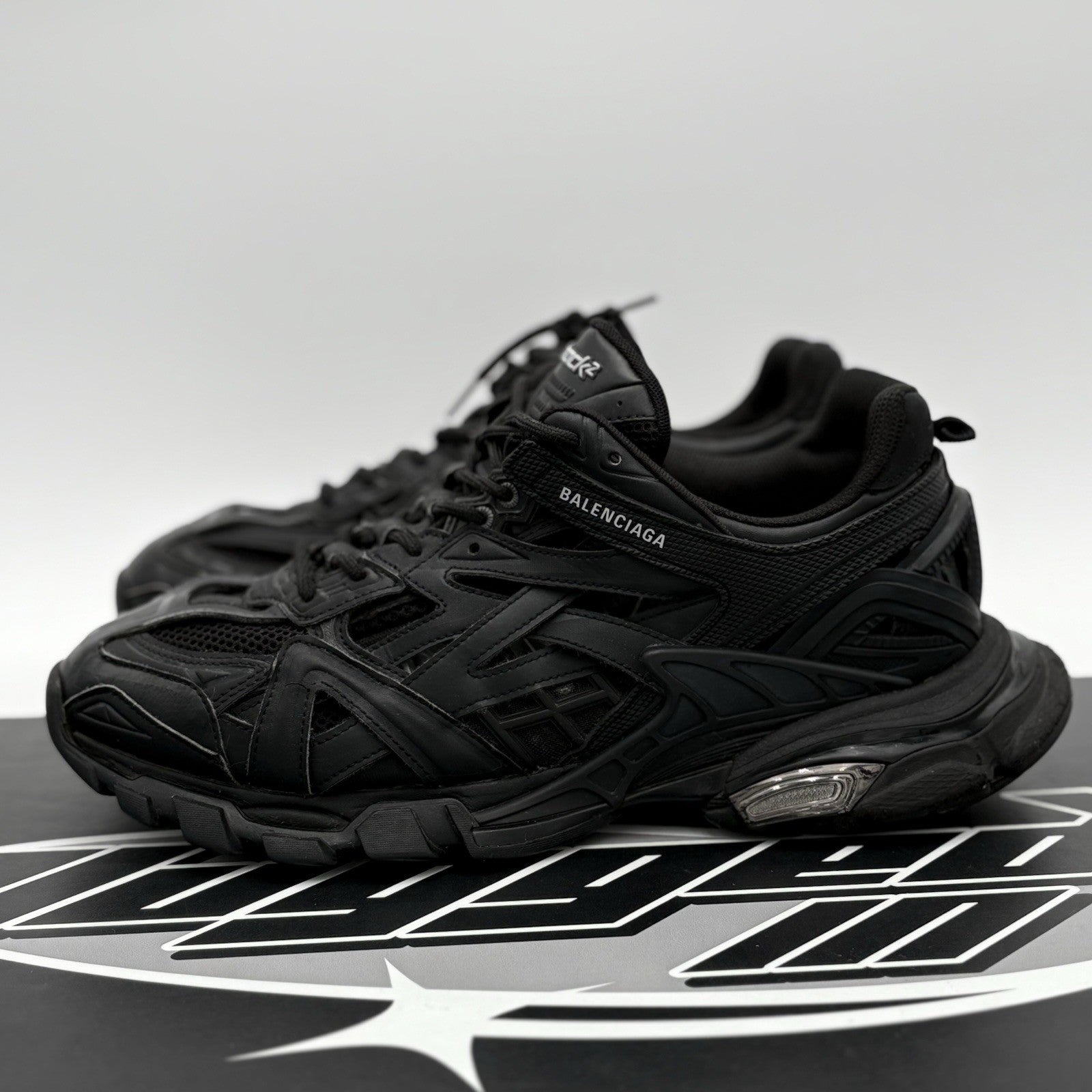 Size 44 (11 US) - Balenciaga Track 2 Trainer ' Black ' | GOOD CONDITION!