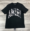 Size Small - Amiri Collegiate Logo Tee ' Black ' | GOOD CONDITION!