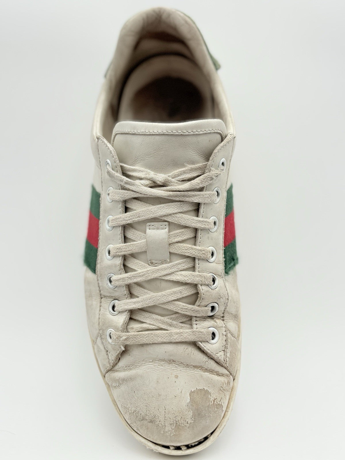 Size 10 G (10.5 US) - Gucci Ace ' Embroidered Snake '