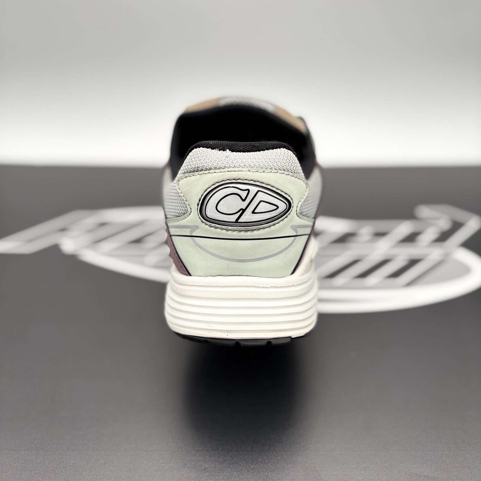 Size 44 (11 US) - Dior B30 Reflective Sneaker ' Light Green Purple ' | GOOD COND