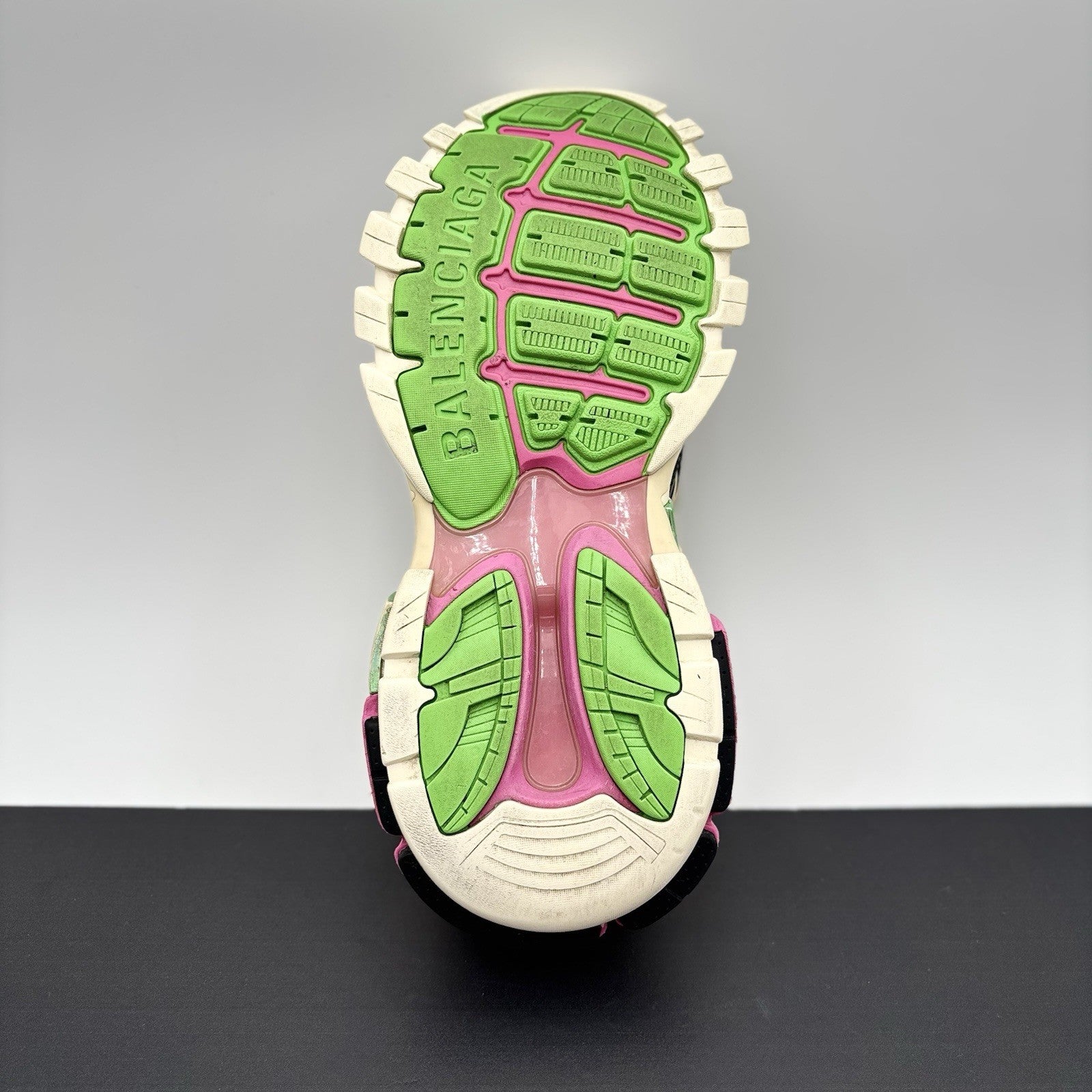 Size 41 (8 US) - Balenciaga Track 2 Trainer ' White, Purple, Green ' | GOOD!