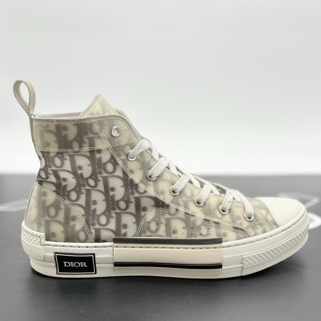 Size 41 (8 US) - Dior B23 Oblique High ' Beige ' | GOOD CONDITION!