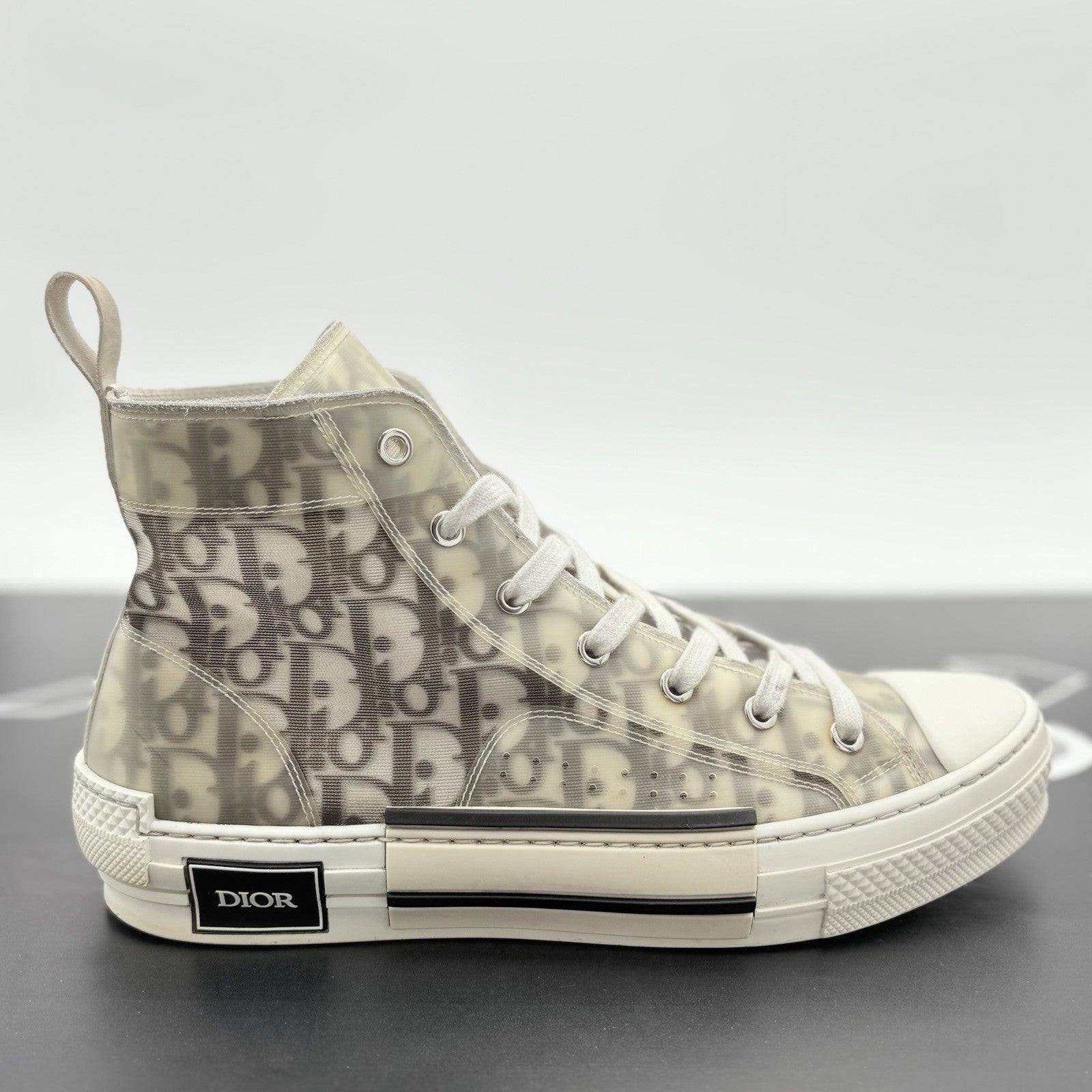 Size 41 (8 US) - Dior B23 Oblique High ' Beige ' | GOOD CONDITION!