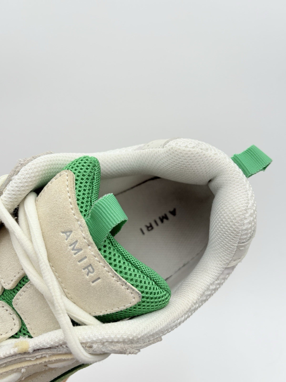 Size 45 (12 US) - Amiri Bone Runner ' Tennis Green ' | SUPER CLEAN!