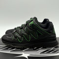 Size 7.5 LV (8.5-9 US) Louis Vuitton Digital Zig Zag Sneaker ' Black Green '