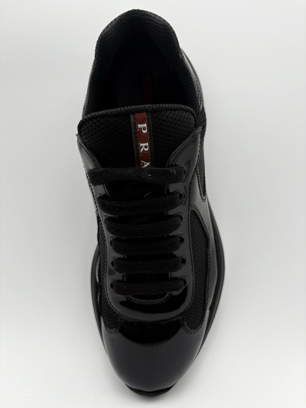 Size 5.5 UK (7.5 US) Prada Americas Cup ' Black ' | GOOD CONDITION!