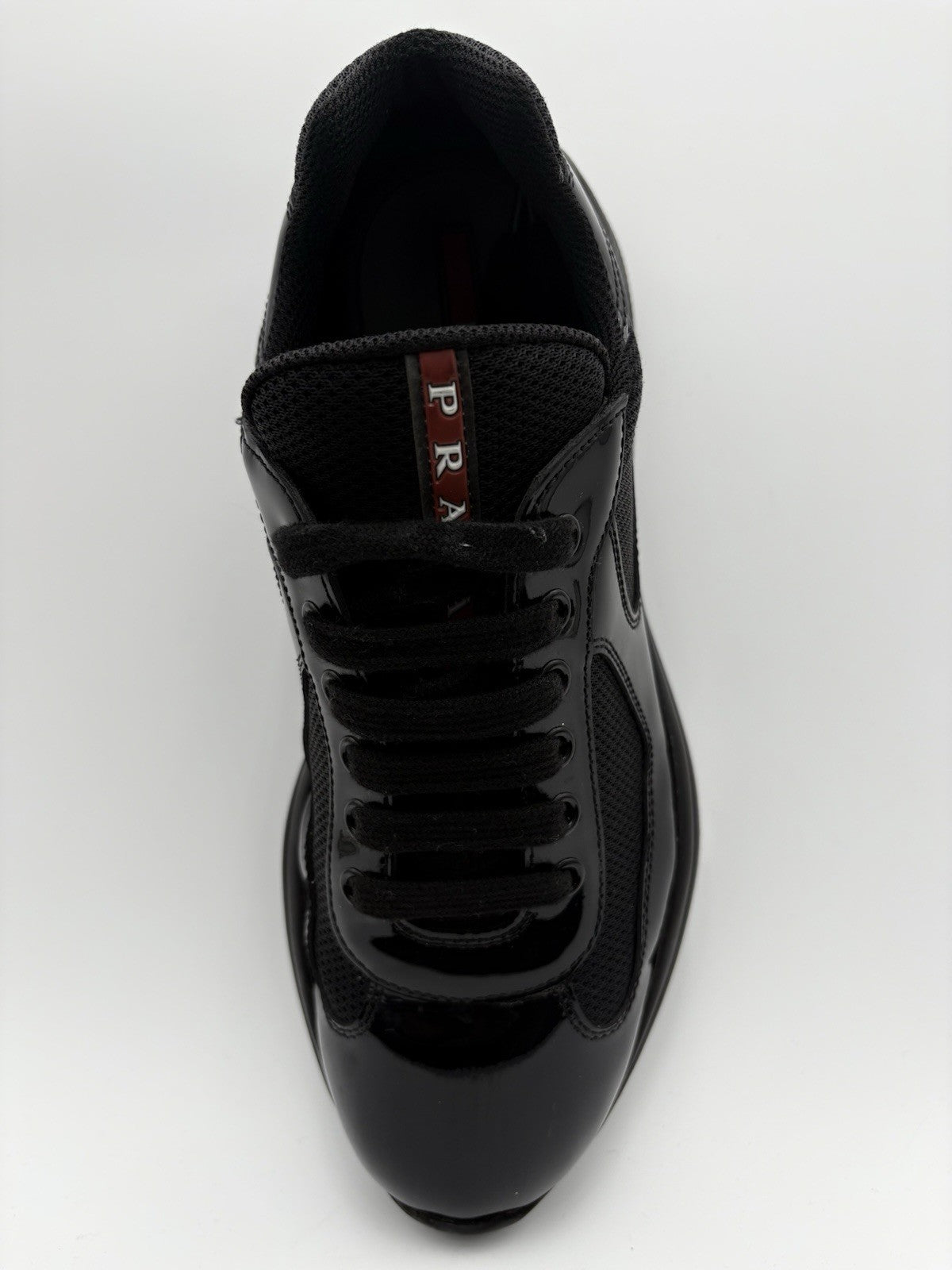 Size 5.5 UK (7.5 US) Prada Americas Cup ' Black ' | GOOD CONDITION!