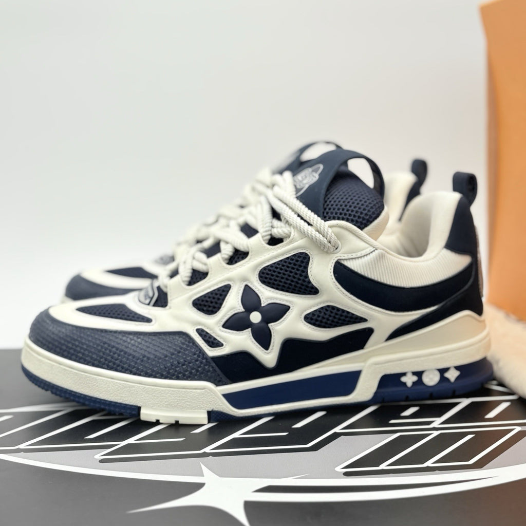 Size 12 LV (13-13.5 US) Louis Vuitton Skate ' Marine ' | GREAT CONDITION