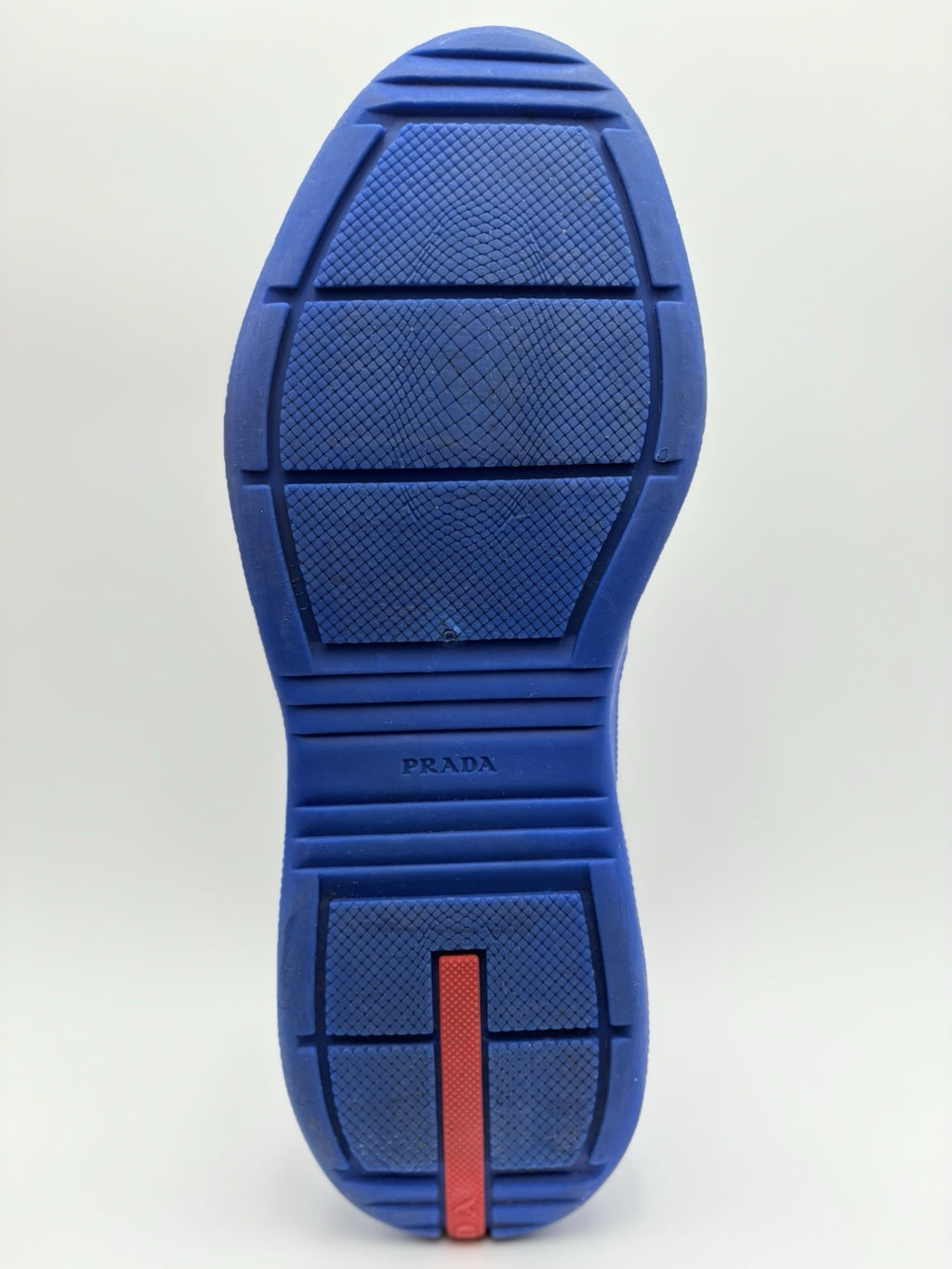 Size 44 (11 US) - Prada America's Cup Soft Rubber ' Blue ' | GREAT CONDITION!