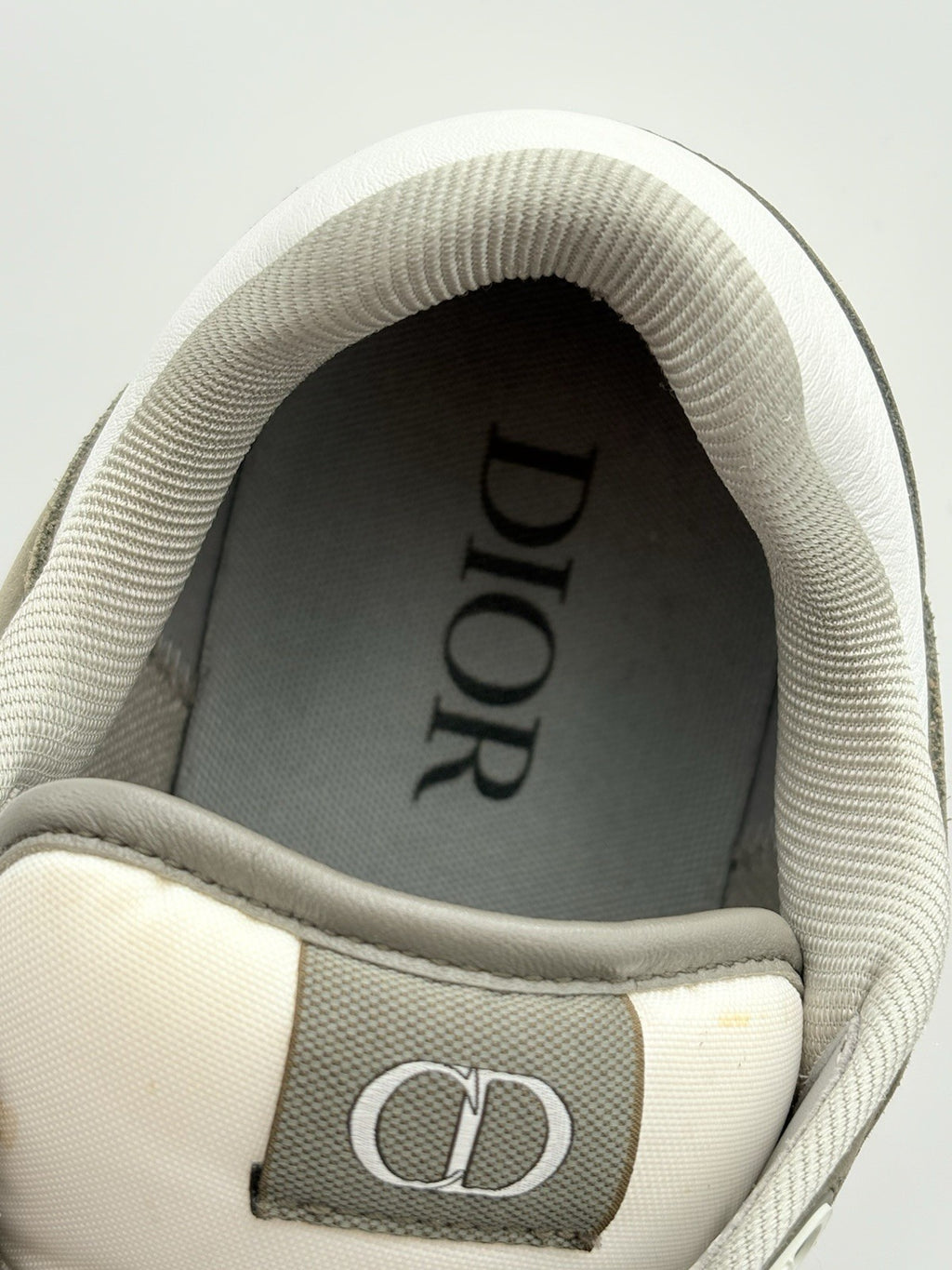 Size 45 (12 US) - Dior B27 Low Dior ' Olive White ' | GREAT CONDITION!