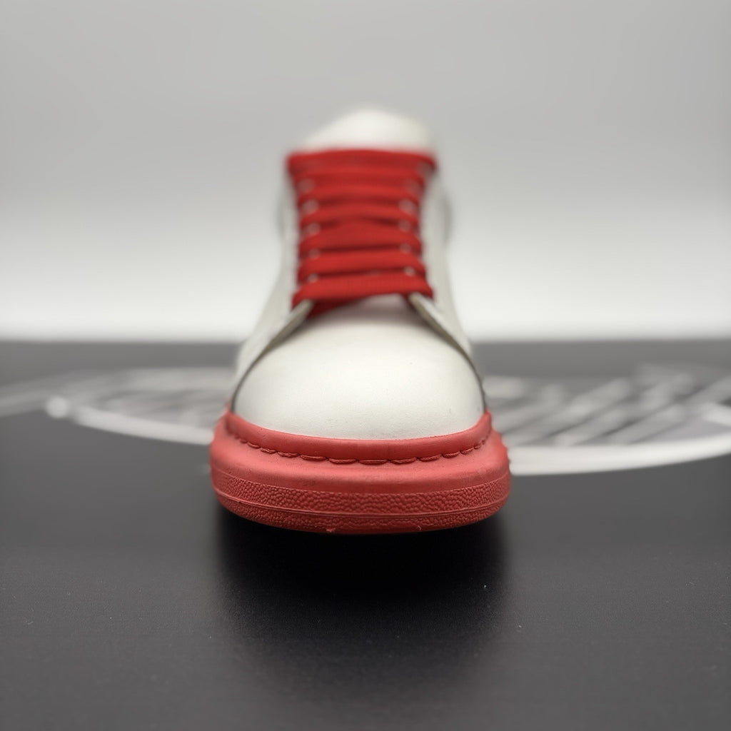 Size 45 (12 US) - Alexander McQueen Oversized ' White, Red Sole ' | GREAT COND!