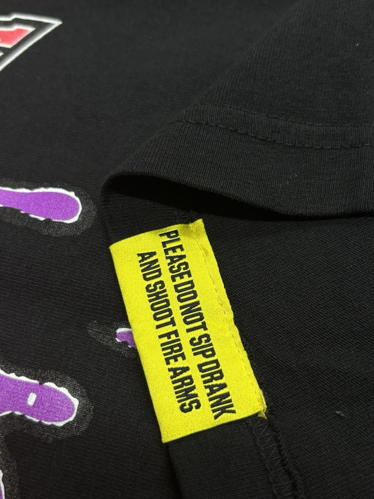 Size S - That’s A Awful Lot Of Cough Syrup X Persona T-Shirt ' Black ' | NEW!