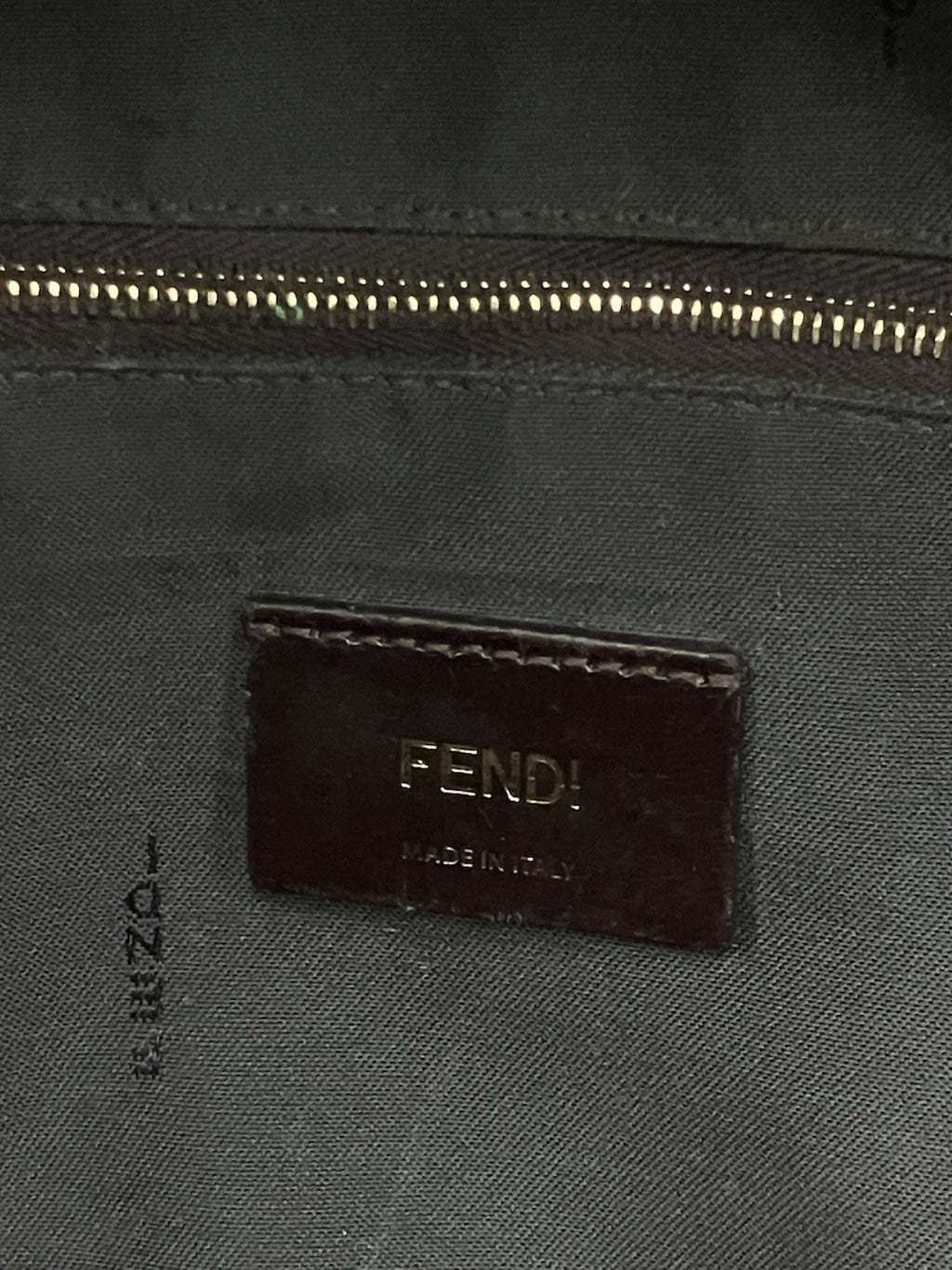 Fendi x Fila Brown Zucca Coated Canvas Mania Backpack
