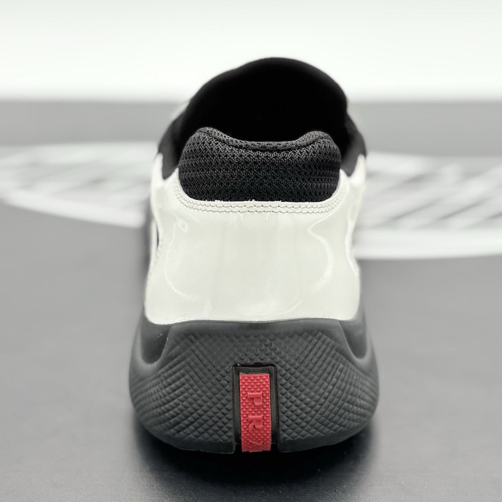 Size 8.5 UK (9.5 US) - Prada Americas Cup ' Black White ' | SUPER CLEAN!