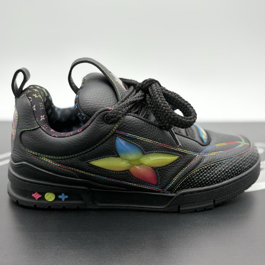 Size 9 LV (10-10.5 US) - Louis Vuitton Skate ' Black Multicolor ' | SUPER CLEAN!