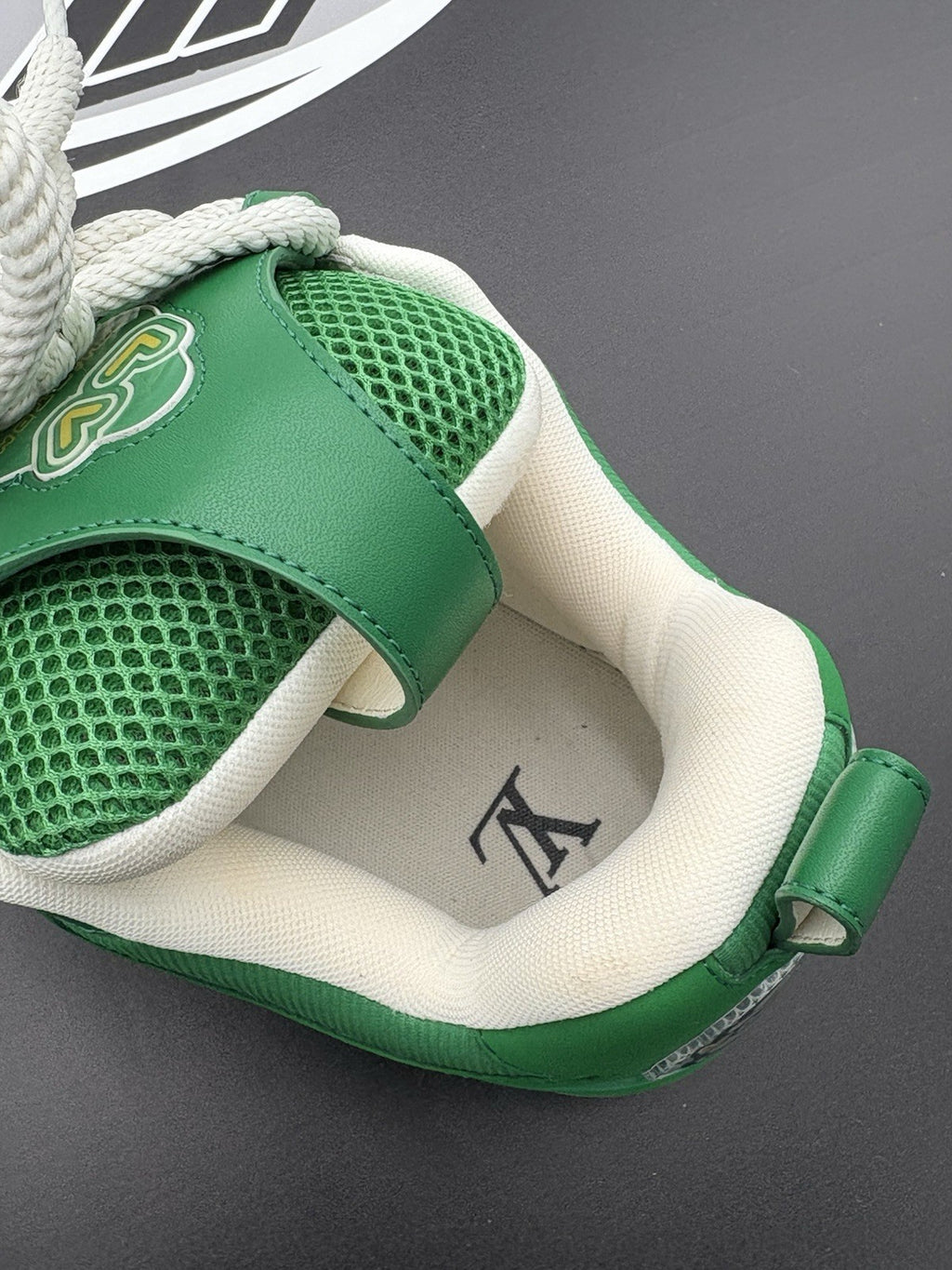 Size 8 LV (9-9.5 US) - Louis Vuitton Skate ' Green White ' | SUPER CLEAN!