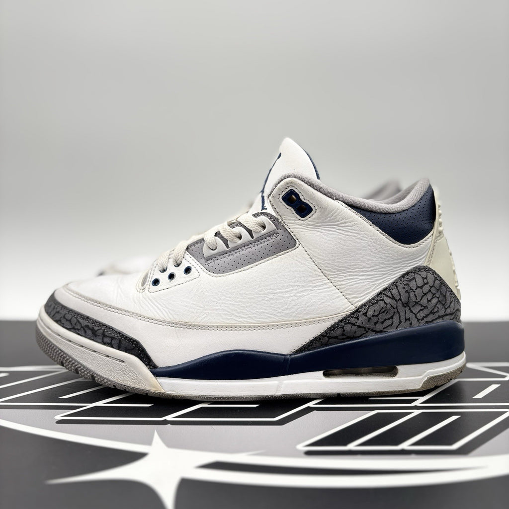 Size 10 - Air Jordan 3 Retro Midnight Navy