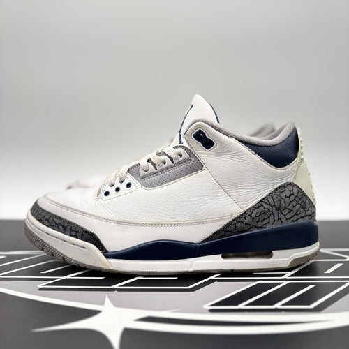 Size 10 - Air Jordan 3 Retro Midnight Navy