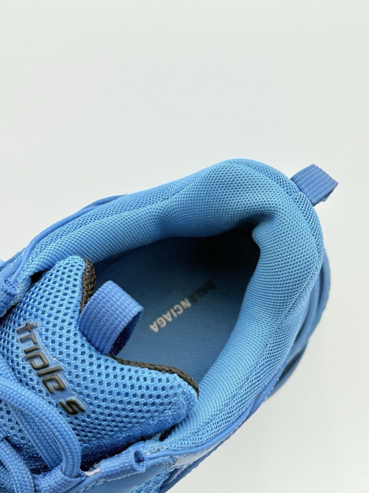 Size 42 (9 US) - Balenciaga Triple S Sneaker ' Blue ' | GREAT CONDITION!