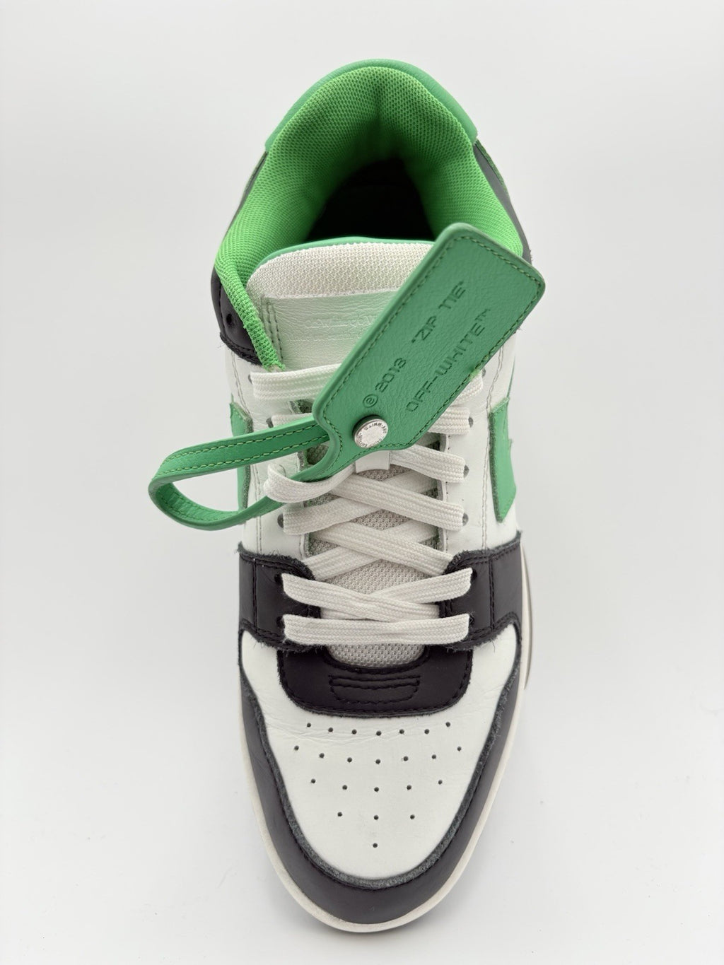 Size 40 (7 US) Off-White Out of Office ' Black Green ' | GREAT CONDITION!