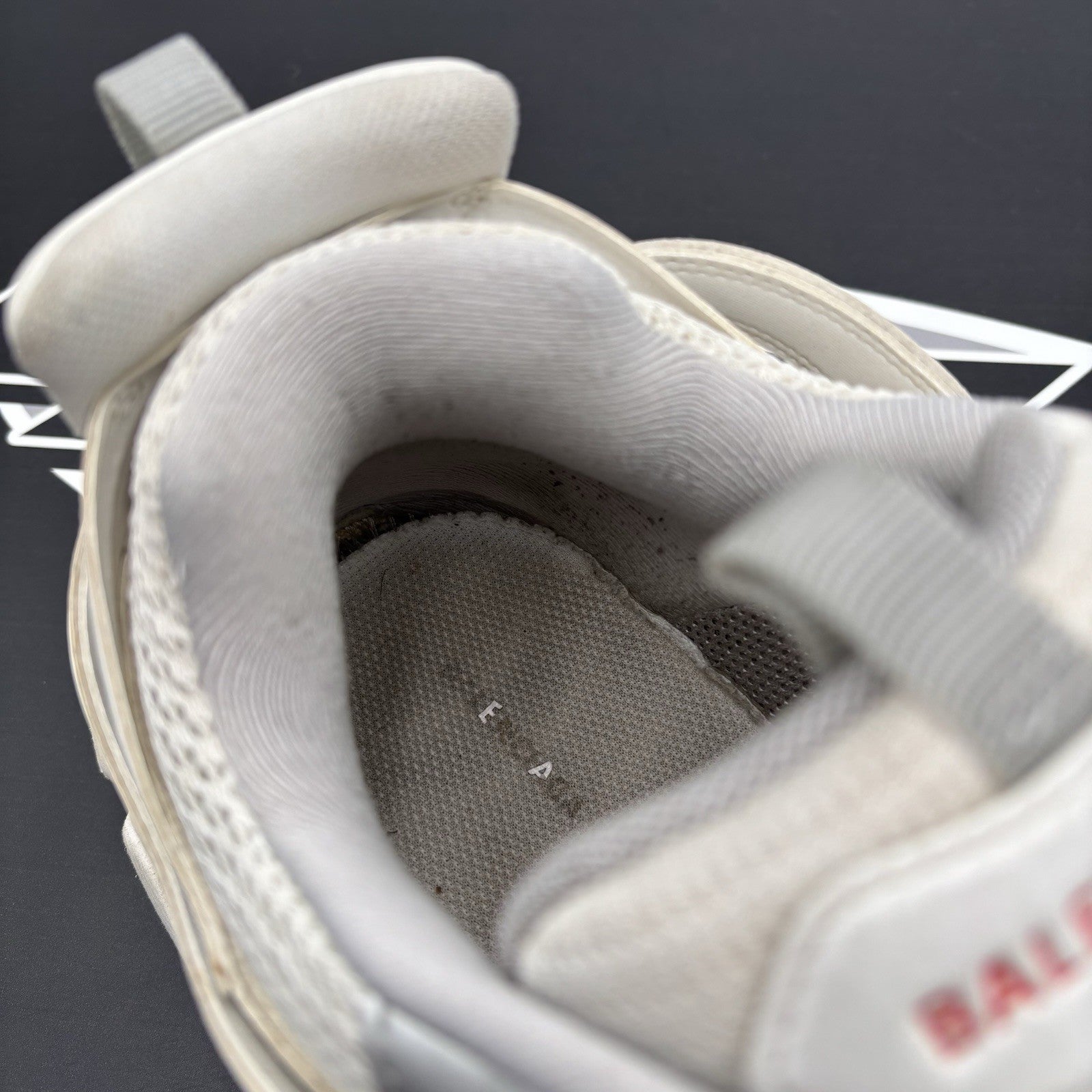 Size 46 (13 US) - Balenciaga Track Sneaker ' White Red ' | GOOD CONDITION!