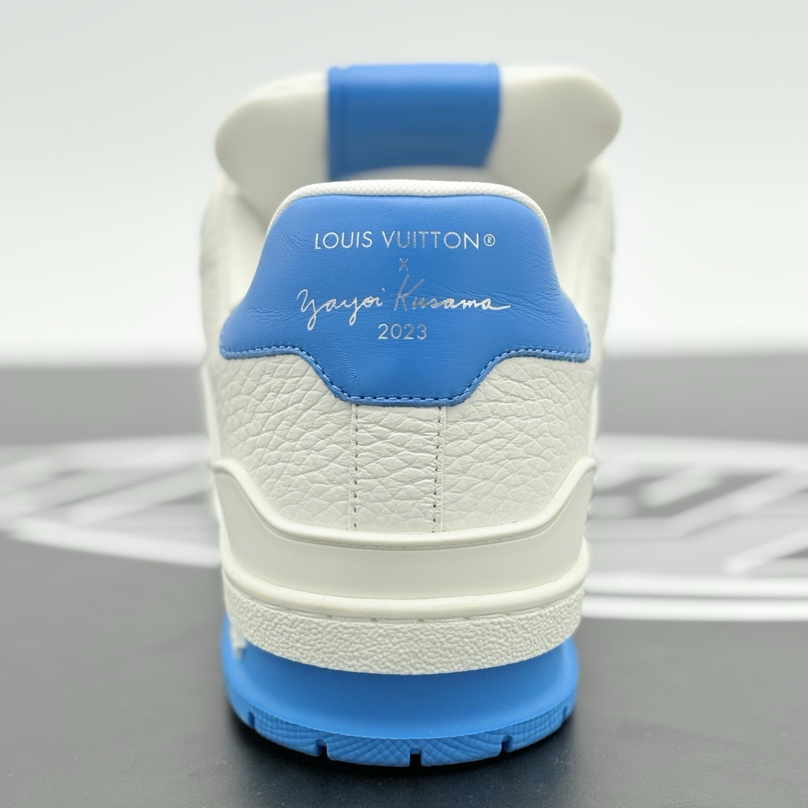 Size 6 LV (7-7.5 US) Louis Vuitton x Yayoi Kusama ' White Blue ' | BRAND NEW!