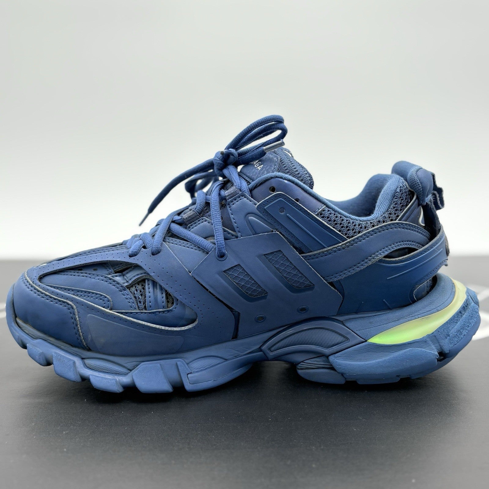 Size 41 (8 US) - Balenciaga Track LED Sneaker ' Navy '