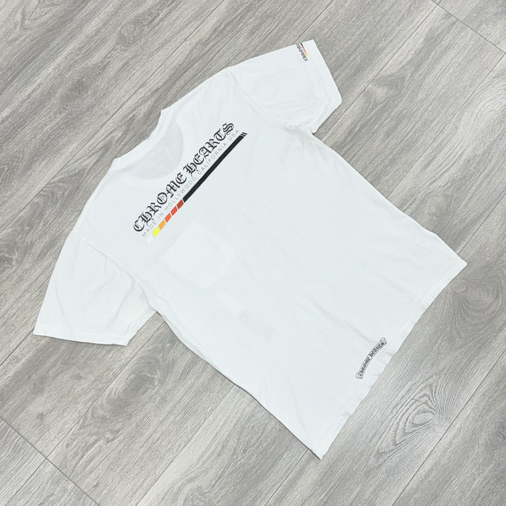 Size L - Chrome Hearts Boost T-Shirt ' White ' | GREAT CONDITION!