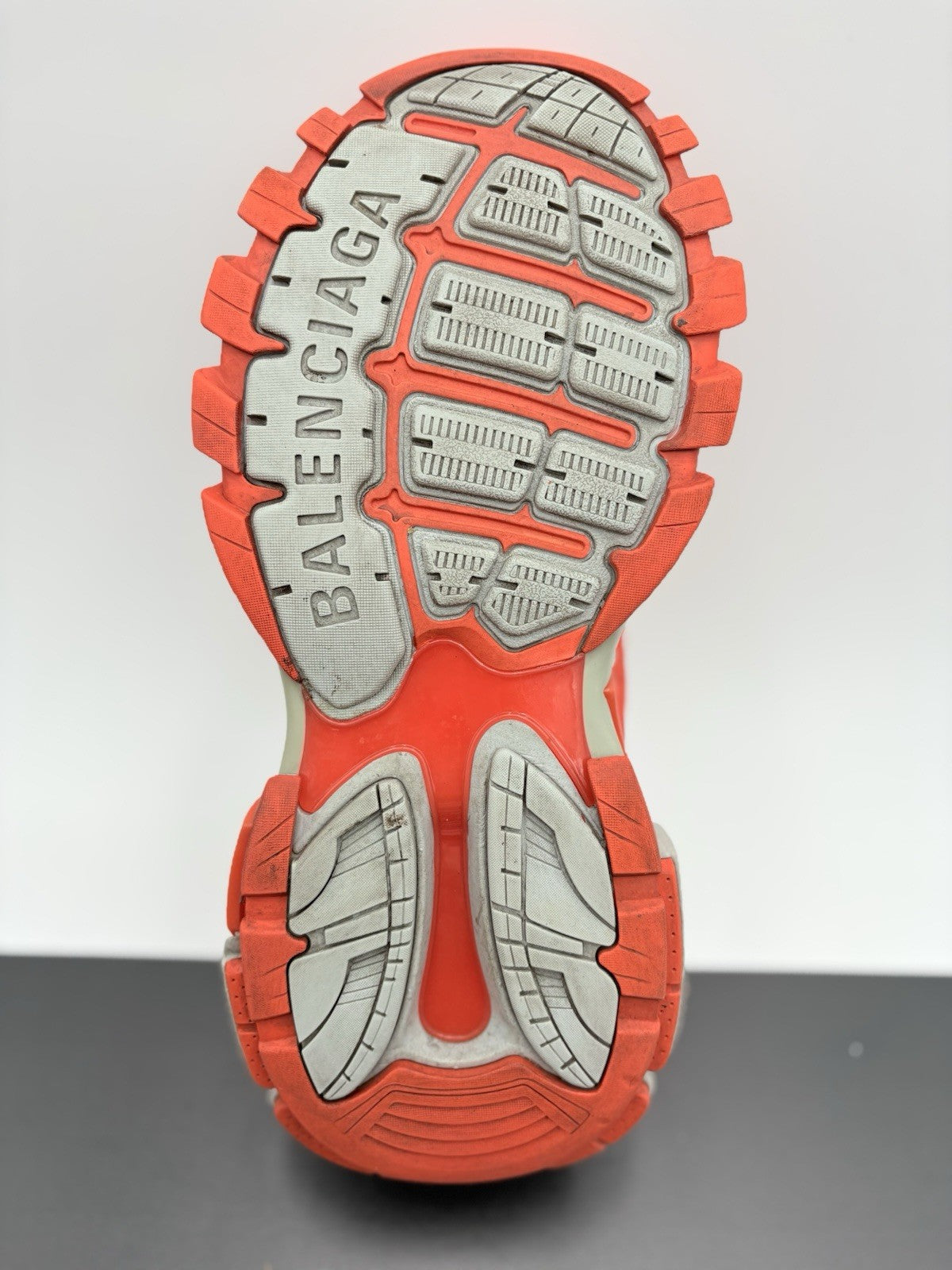 Size 44 (11 US) - Balenciaga Track Sneaker ' Orange Grey ' | GREAT CONDITION!
