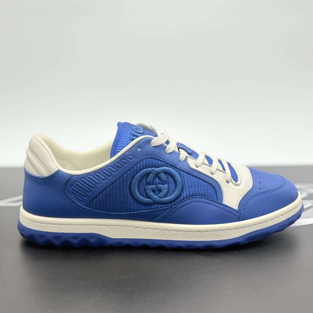 Size 9 G (9.5 US) Gucci MAC80 Sneaker  ' Blue White ' | EXCELLENT CONDITION!