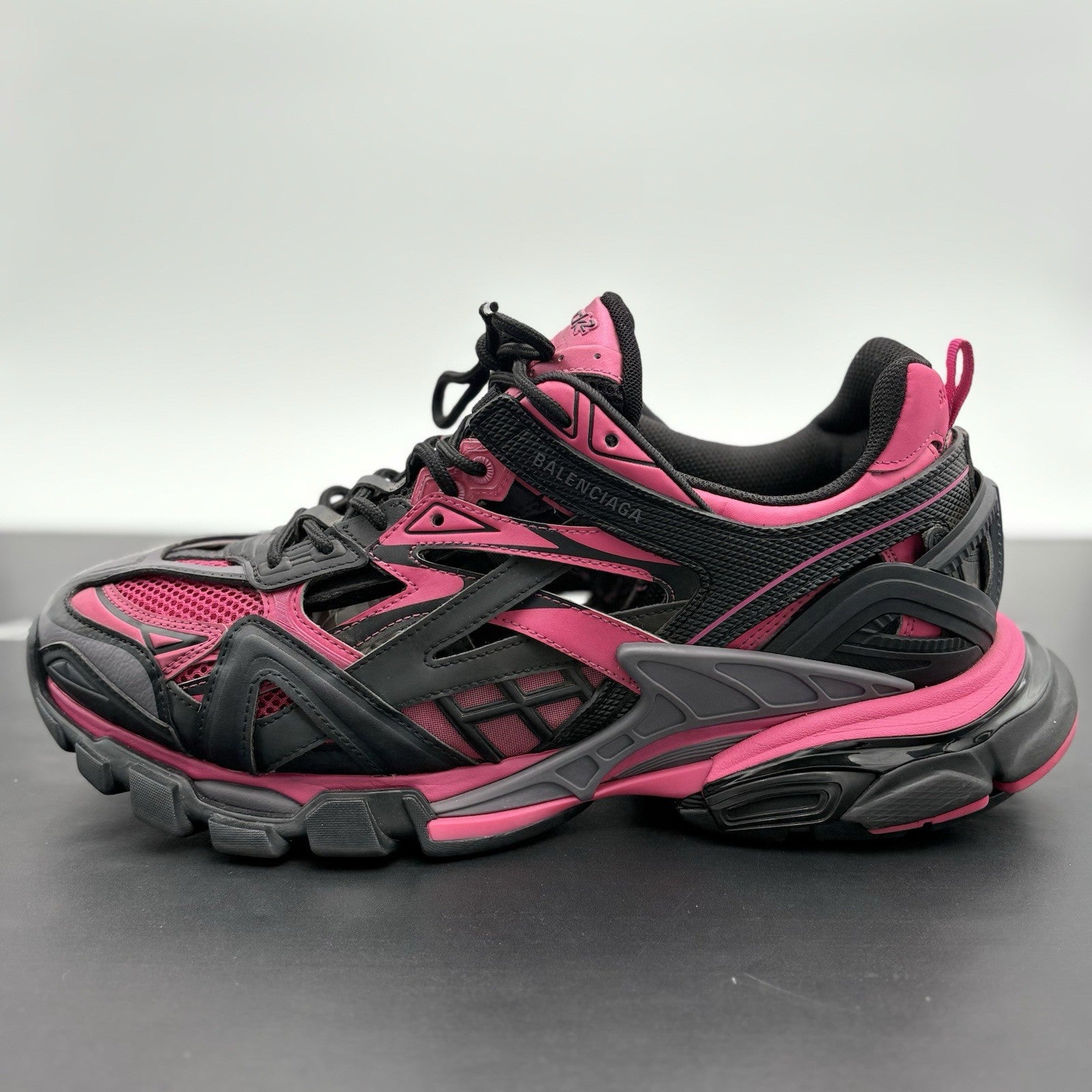 Size 46 (13 US) - Balenciaga Track 2 Trainer ' Pink Black ' | EXCELLENT!
