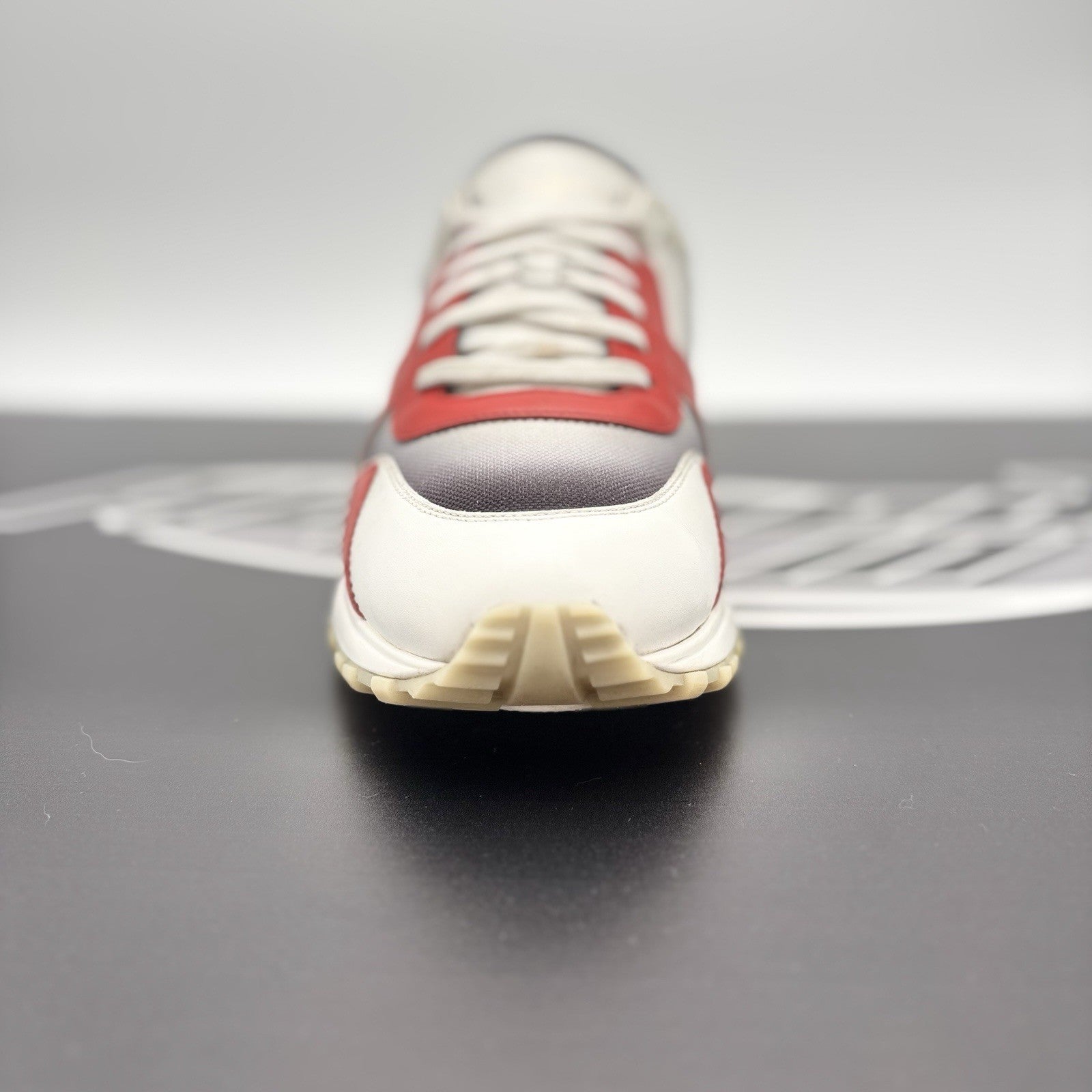Size 8.5 LV (9.5-10 US) Louis Vuitton Runaway ' Red Black White ' | GOOD COND!