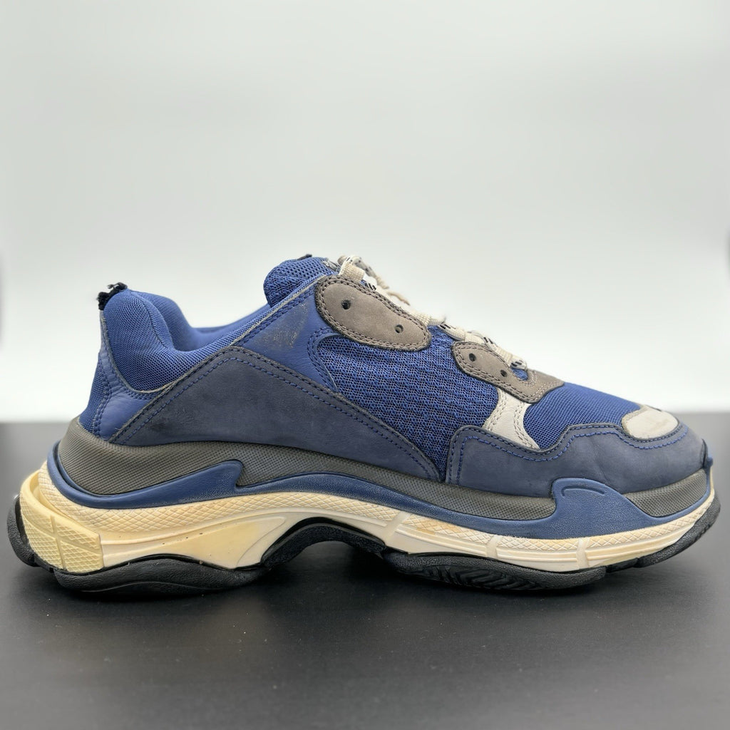 Size 47 (14 US) - Balenciaga Triple S ' Cool Blue Grey '