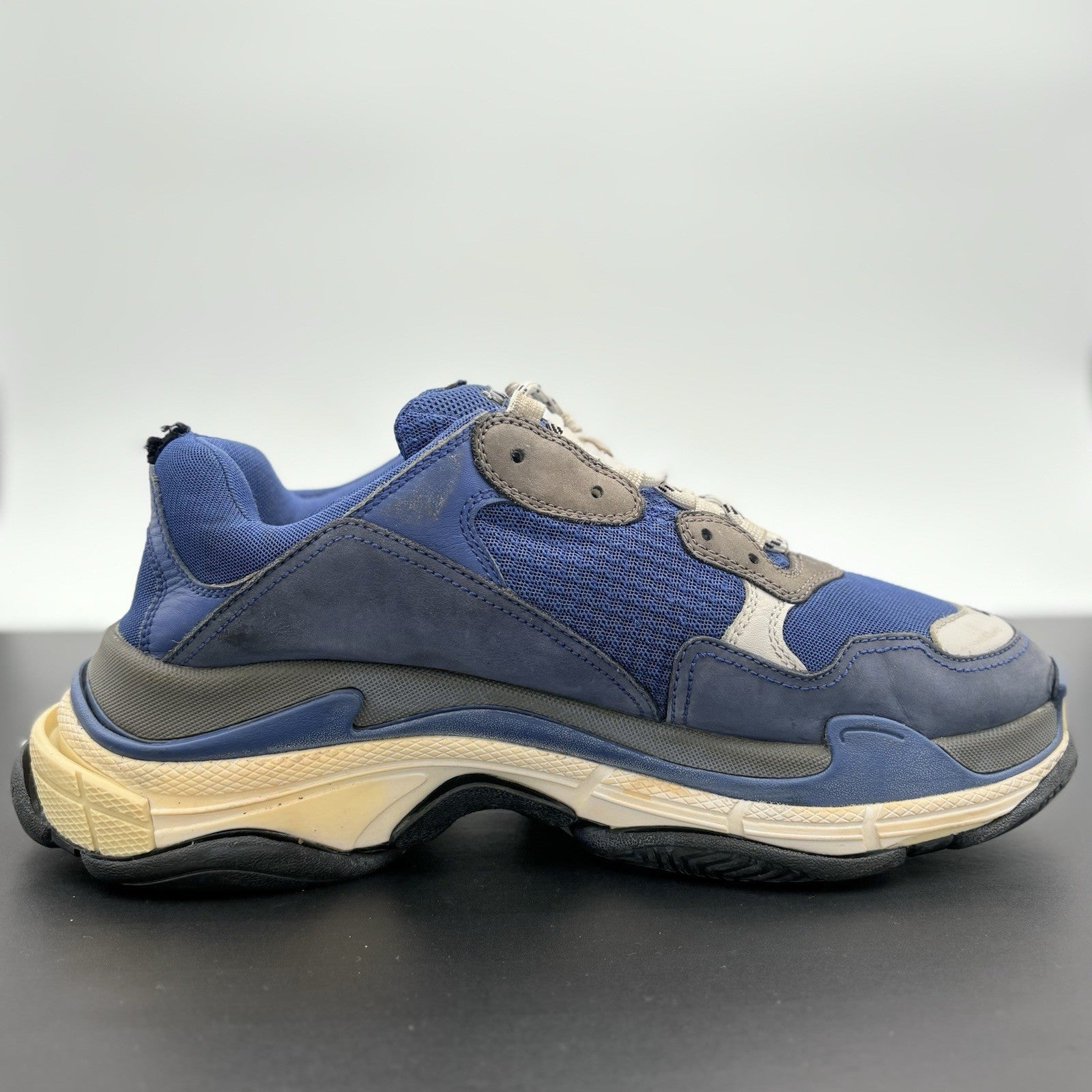 Size 47 (14 US) - Balenciaga Triple S ' Cool Blue Grey '