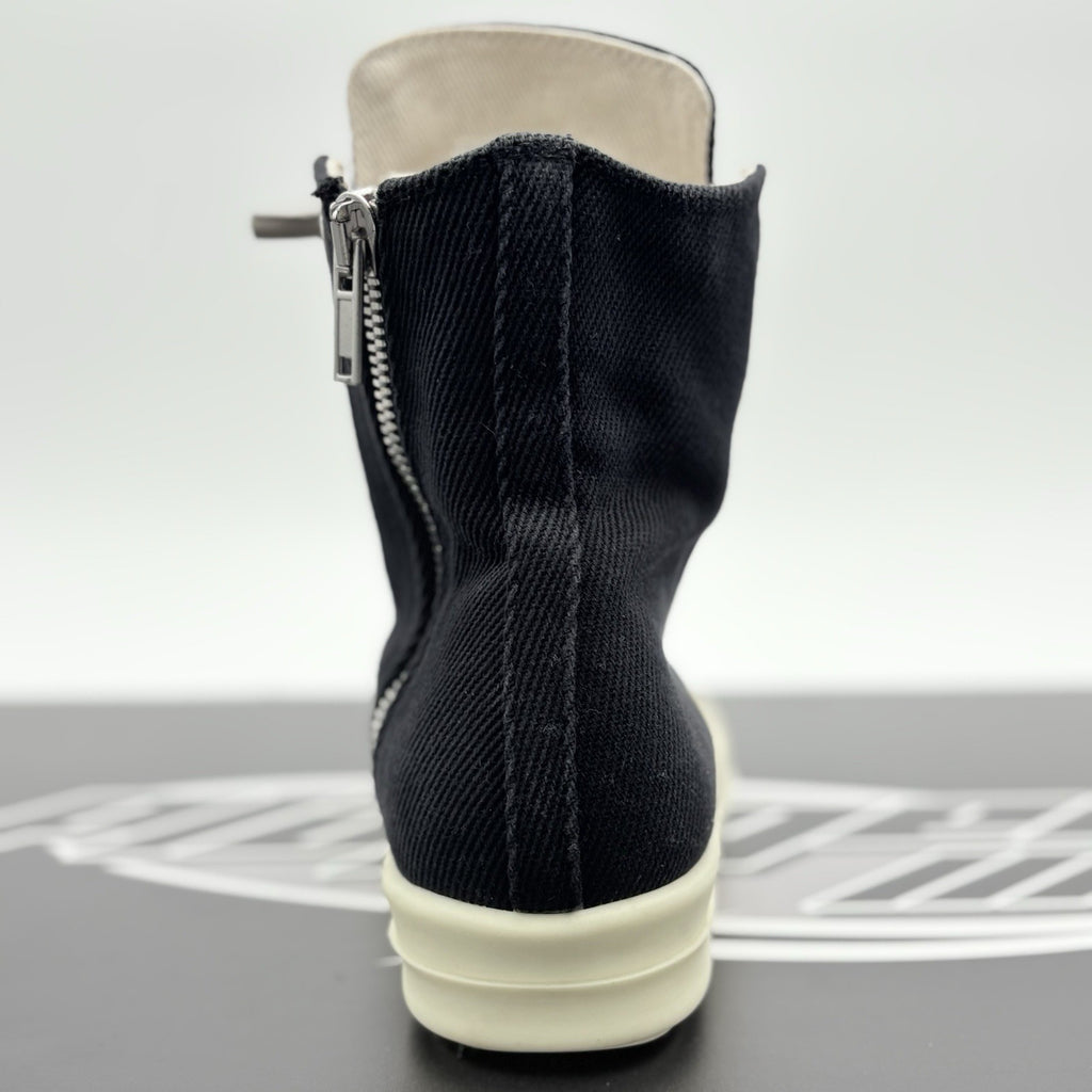 Size 40 (7 US) - Rick Owens DRKSHDW Jumbo Lace Sneakers ' Black ' | SUPER CLEAN!