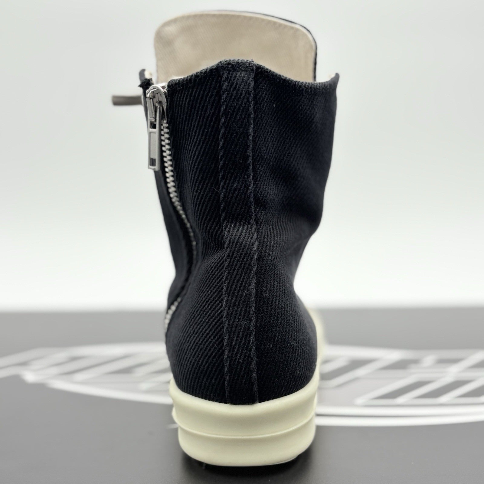 Size 40 (7 US) - Rick Owens DRKSHDW Jumbo Lace Sneakers ' Black ' | SUPER CLEAN!