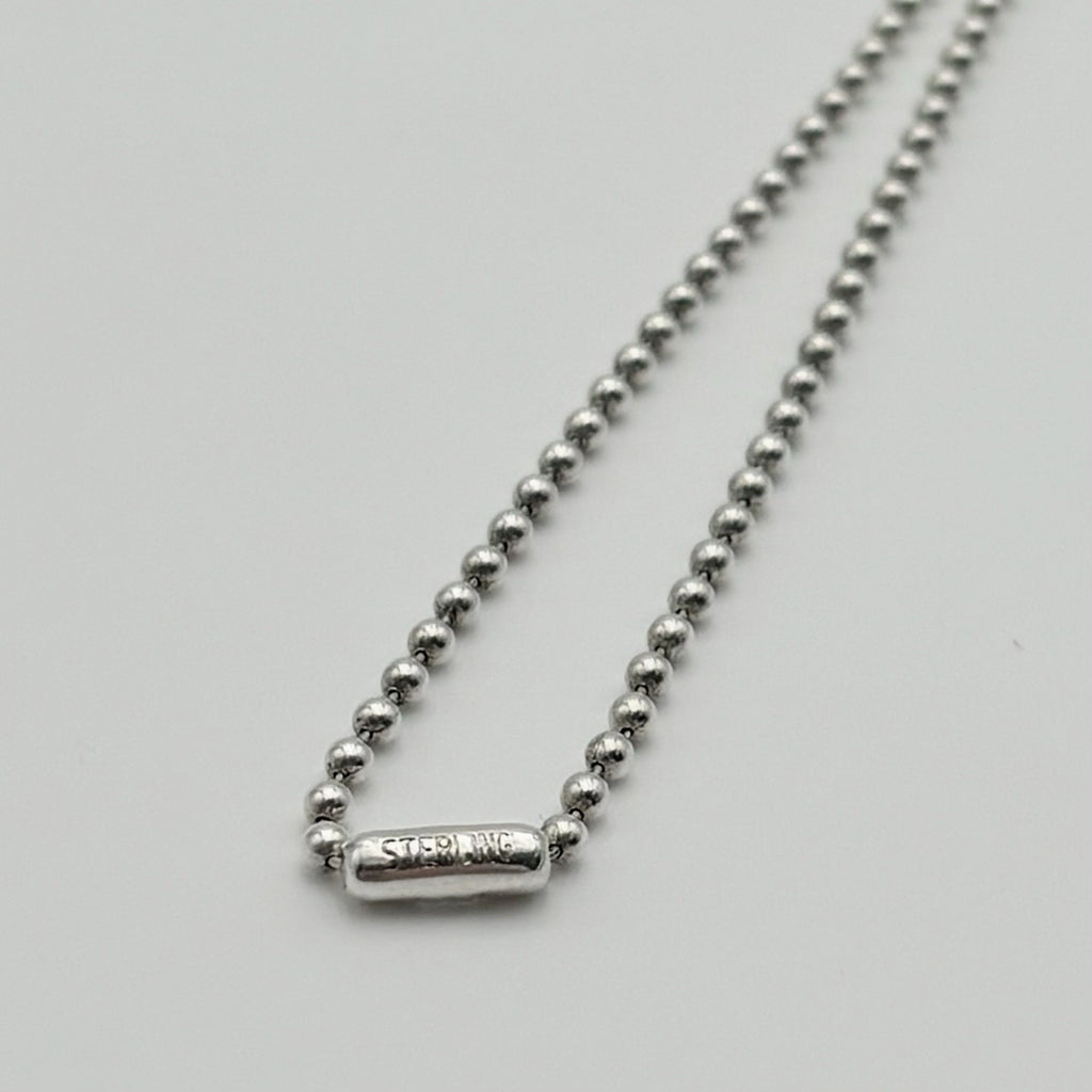 Chrome Hearts 2004 Las Vegas Exclusive Dog Tag Pendant & Necklace ' Silver 925 '