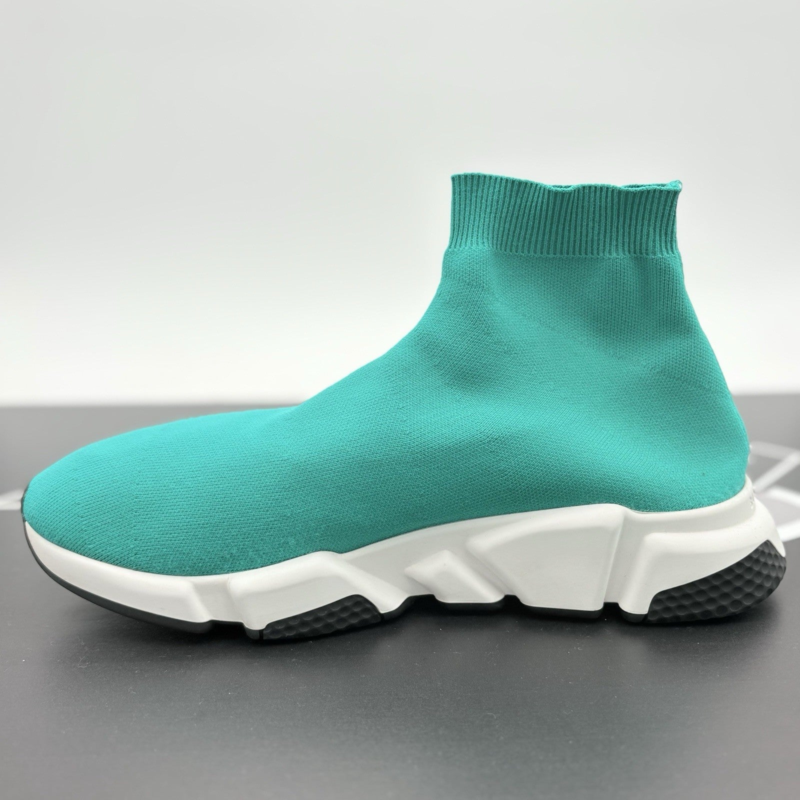 Size 44 (11 US) - Balenciaga Speed Trainer ' Turquoise ' | GREAT CONDITION!