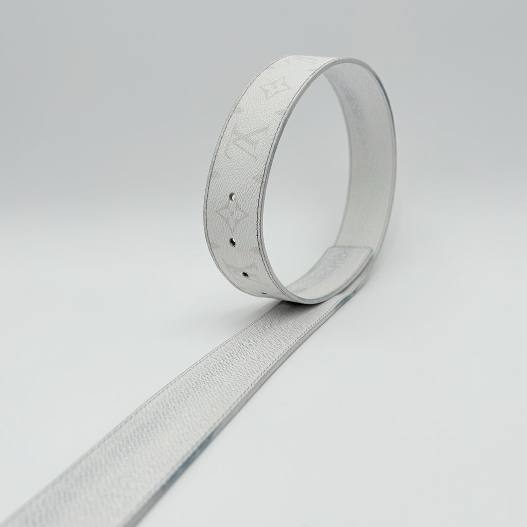 Louis Vuitton Monogram Heritage Belt ' White '