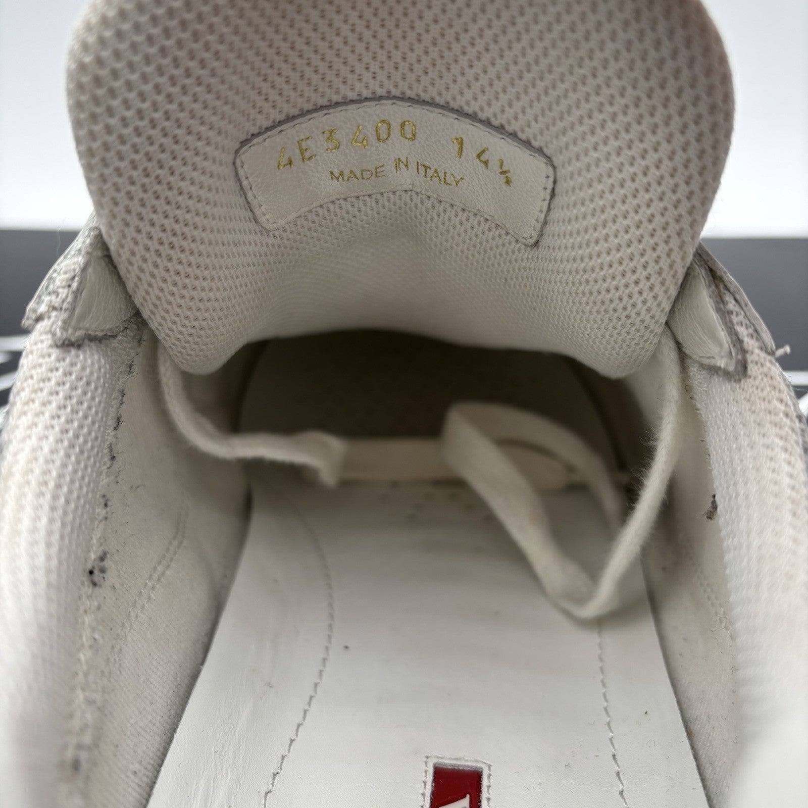 Size 14.5 UK (15.5 US) - Prada Americas Cup ' White ' | GOOD CONDITION!