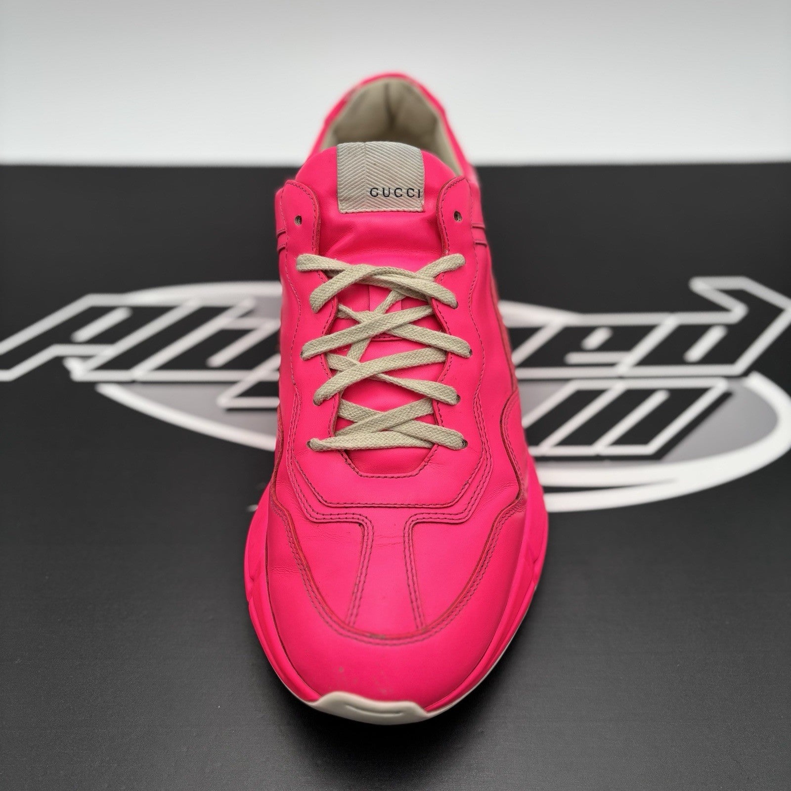 Size 9 G (9.5 US) - Gucci Rhyton ' Neon Pink ' | GOOD CONDITION!