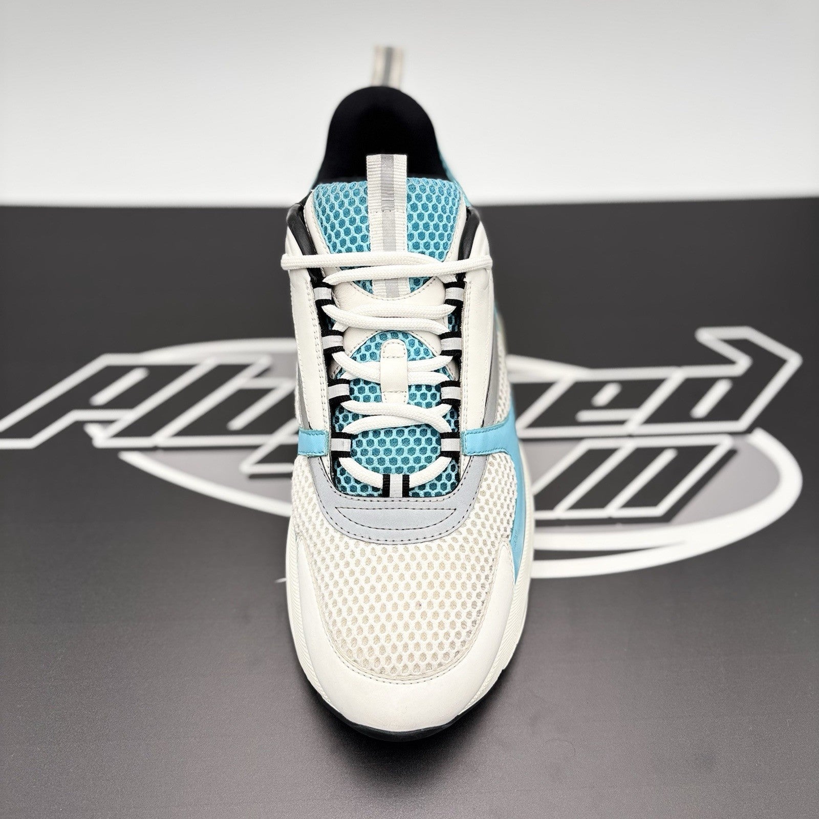 Size 45 EU (12 US) - Dior B22 ‘ White, Teal’ | GREAT CONDITION!