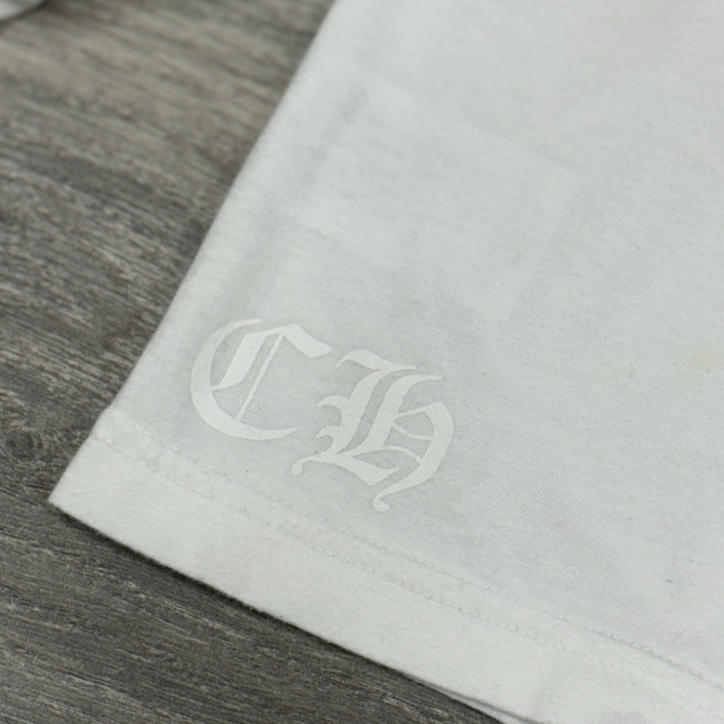Size Large - Chrome Hearts Boost Long Sleeve T-Shirt ' White ' | GREAT COND!